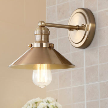 July Metal Shade Sconce